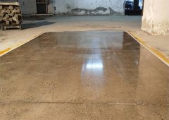人壽堂護理院地下車庫固化地坪打樣