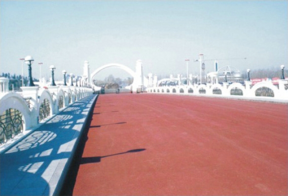 MMA彩色防滑路面工藝