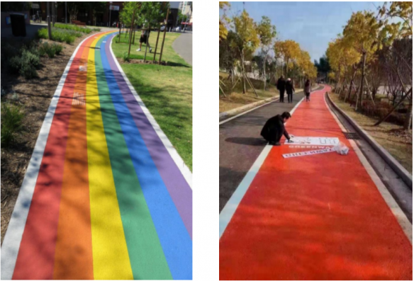 雙丙聚瀝青改色  施工工藝