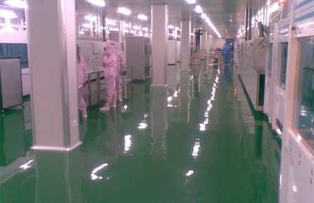防靜電自流平效果圖 防靜電自流平效果圖