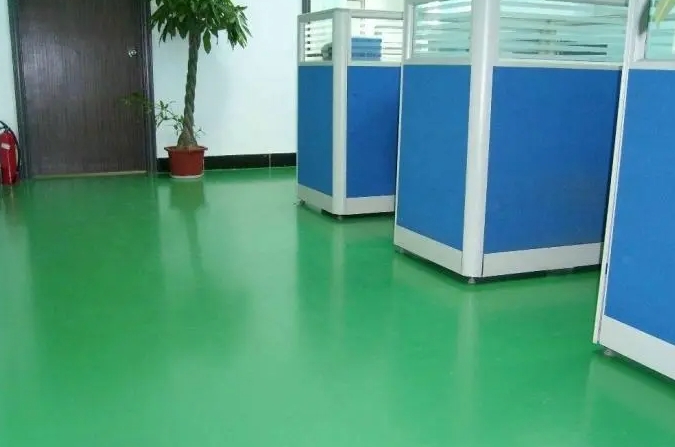 辦公室做地坪漆1