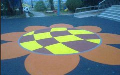 彩色透水地坪和高承載露骨料透水混凝土地坪