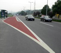 我司簽約江鈴汽車集團(tuán)彩色瀝青路面改色工程-上